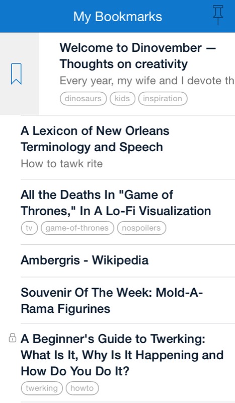 Pinswift: Drittanbieter-App verwaltet Lesezeichen eines Pinboard-Accounts