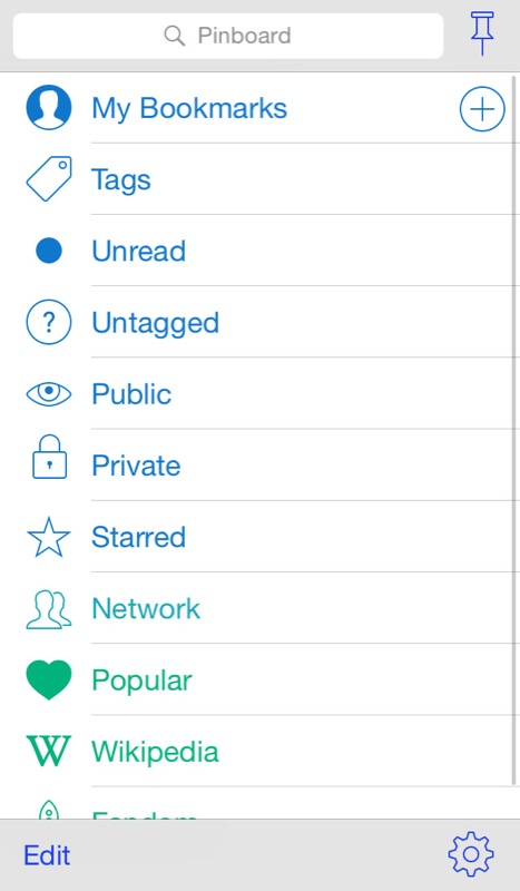 Pinswift: Drittanbieter-App verwaltet Lesezeichen eines Pinboard-Accounts