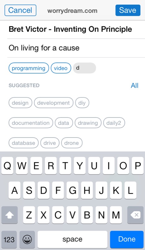 Pinswift: Drittanbieter-App verwaltet Lesezeichen eines Pinboard-Accounts