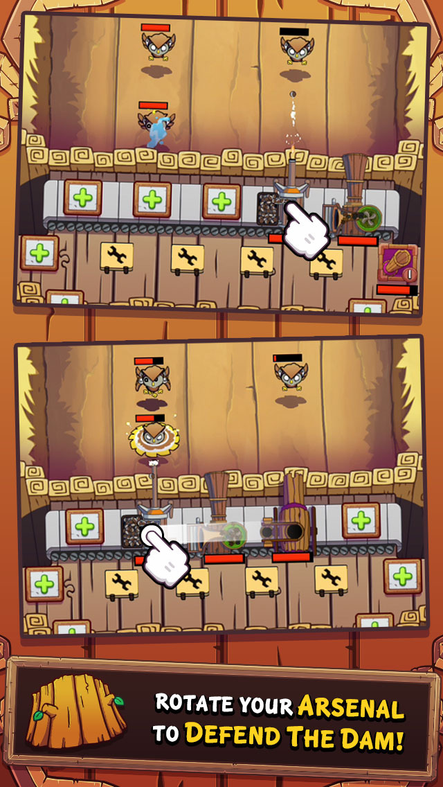 Defend The Dam: Kostenloses Lane Defense-Game mit Freemium-Konzept