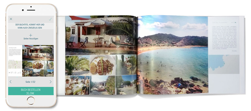 MyGloryTimes: App der Deutschen Post erstellt automatisch Fotobücher als A4-Hardcover