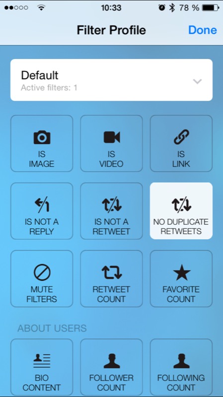 Myne: Twitter-Suchmaschine findet passende Tweets mit bis zu 20 individuellen Filtern