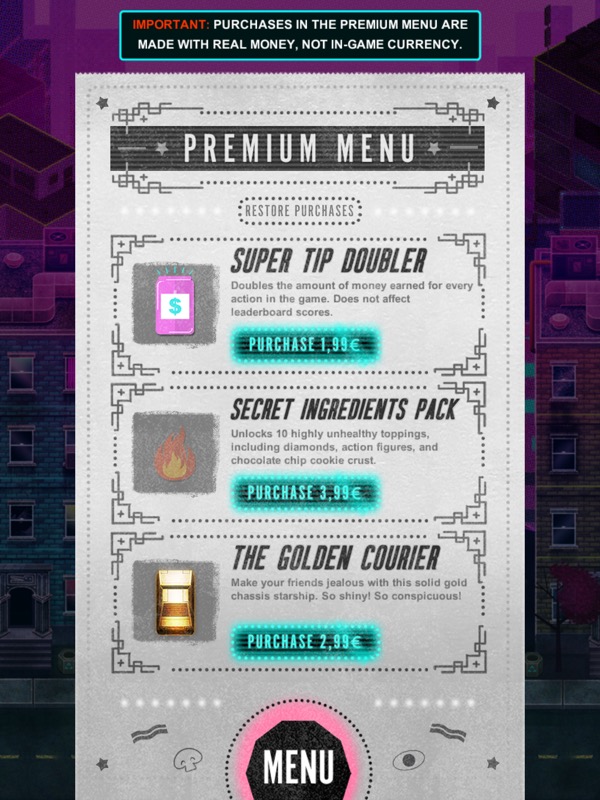 Pie In The Sky: Endless-Runner mit einem Pizzaboten erstmals kostenlos im App Store
