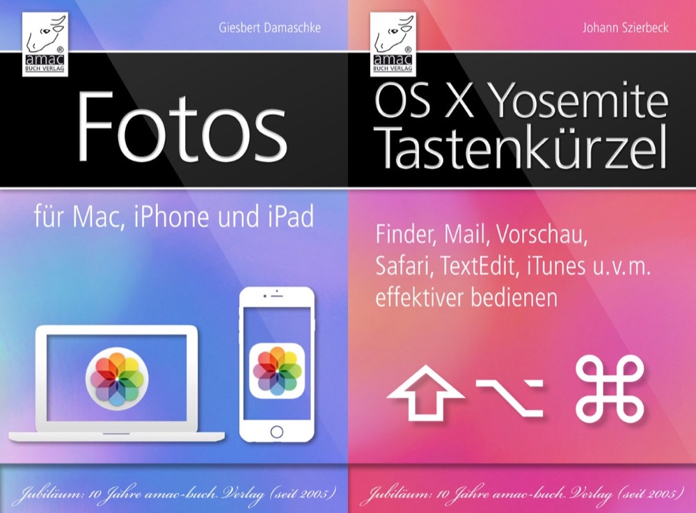 Neue eBooks zum kleinen Preis: Fotos-Apps & Tastenkürzel für Yosemite