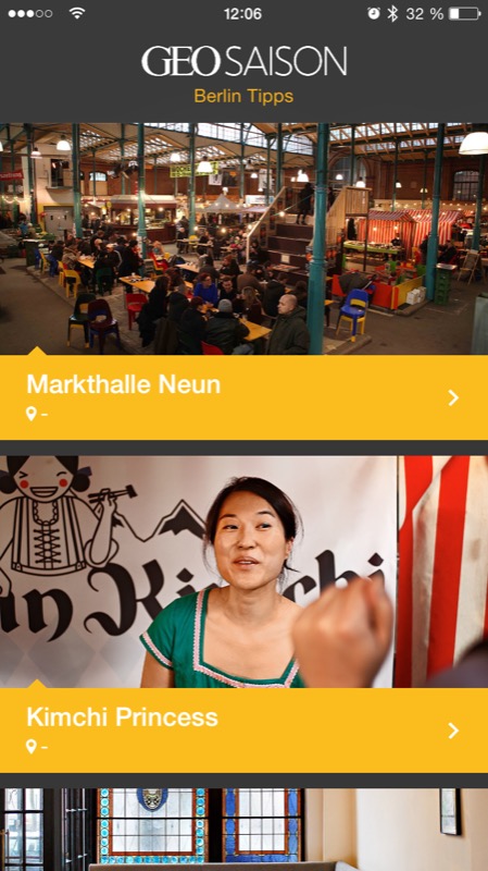 Berlin Tipps GEO Saison: Ausgeh-Tipps für Berlin mit mikriger Auswahl