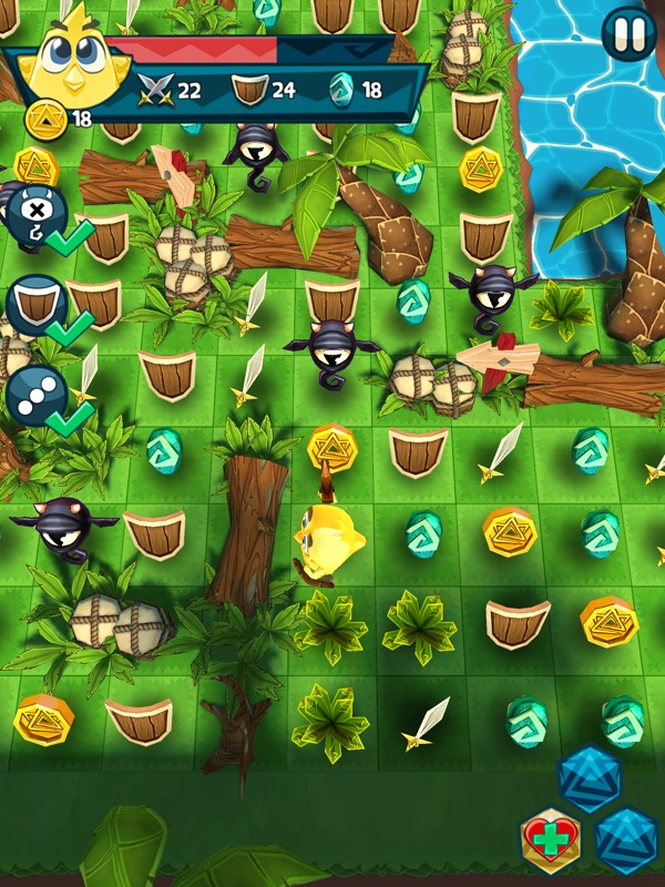 Chouchou Puzzle Adventure: Dreidimensionales Match3-Game mit niedlichem Küken