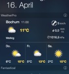 WeatherPro Widget