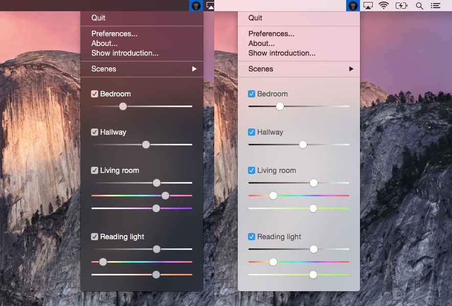 Candela: Einfache Mac-App für schnellen Zugriff auf Hue-Lampen