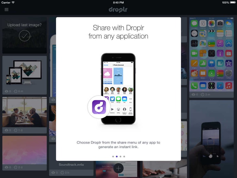 Droplr: Cloud-Service mit überarbeiteten Apps und neuem kostenlosen Modell