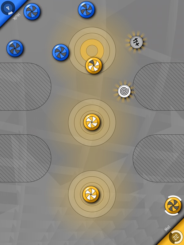 Hover Disc 2: Spaßiges Multiplayer-Game im Curling-Stil kann gratis gespielt werden