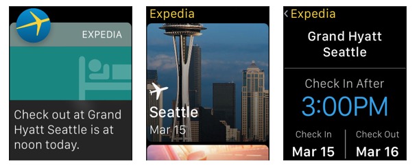 Expedia mit Apple Watch-App: Benachrichtigungen direkt am Handgelenk