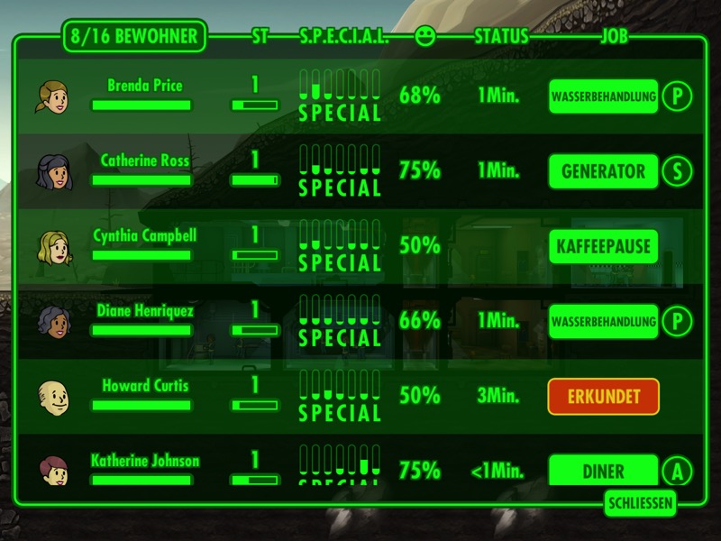 Fallout Shelter: Verrücktes Freemium-Aufbau-Spiel in einem modernen Atombunker