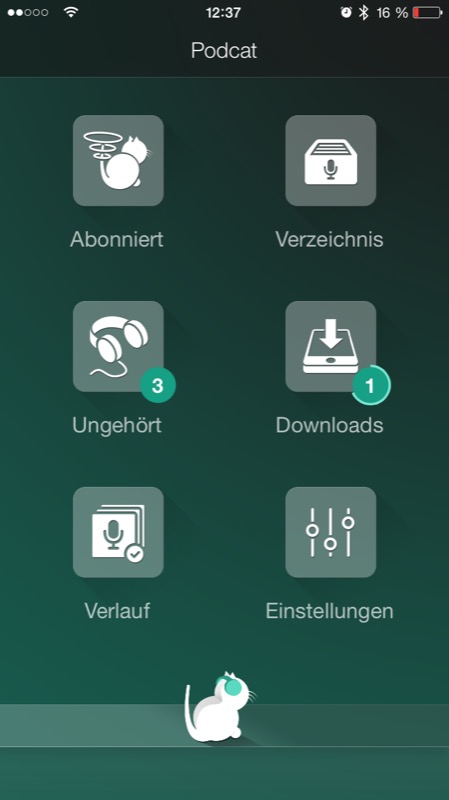 Podcat: Eine brauchbare Instacast-Alternative aus deutscher Entwicklung?