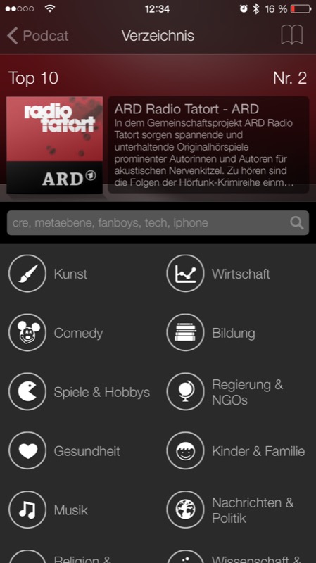 Podcat: Eine brauchbare Instacast-Alternative aus deutscher Entwicklung?