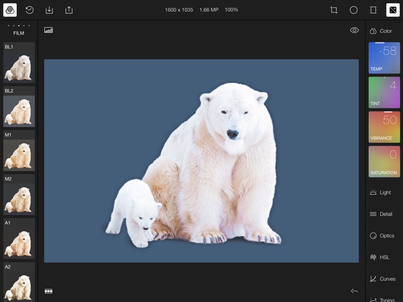 Polarr Photo Editor: Und schon wieder eine neue Bildbearbeitungs-App im Store…