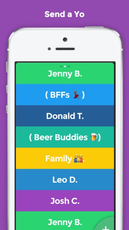 Yo: Hype-Messenger bekommt per Update neues Interface und Gruppen“chats“ spendiert