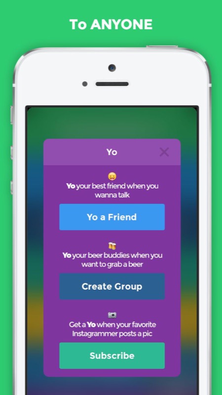 Yo: Hype-Messenger bekommt per Update neues Interface und Gruppen“chats“ spendiert