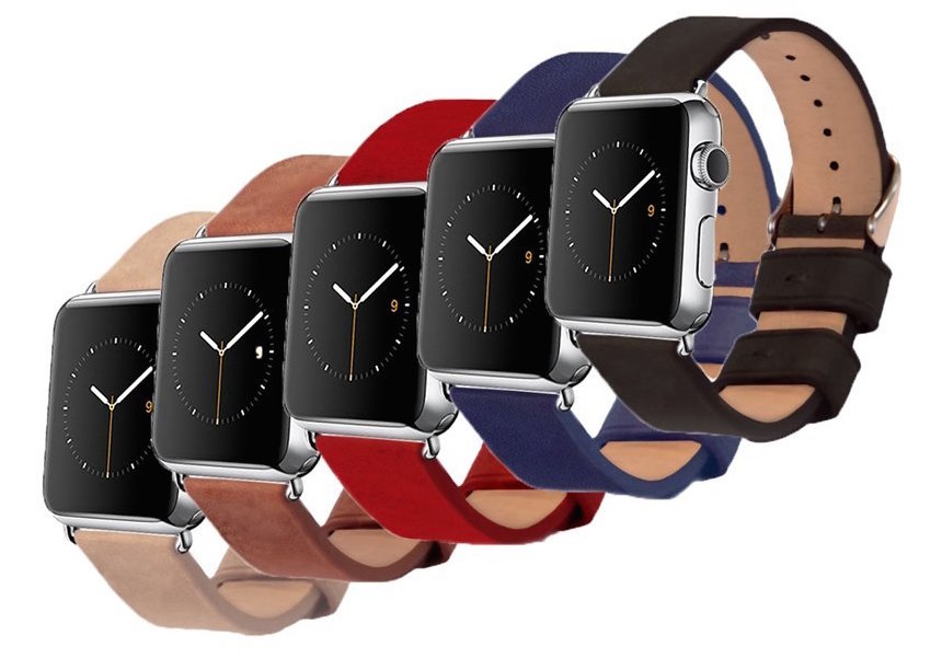 Monowear: Apple Watch-Armbänder aus Leder und Edelstahl jetzt bestellbar