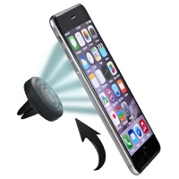 Mudder Kfz-Halterung für die Lüftungsgitter: iPhone per Magnet befestigen