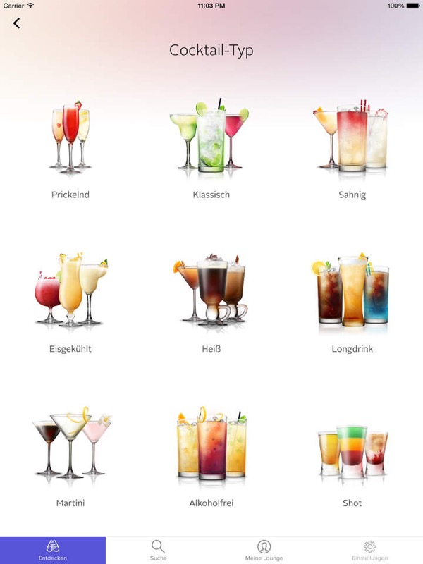 Cocktail Flow Über 600 CocktailRezepte in einer iOSApp