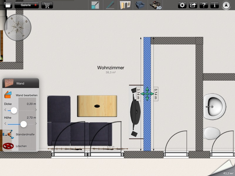  Home Design 3D Gold  Inneneinrichtung leicht gemacht