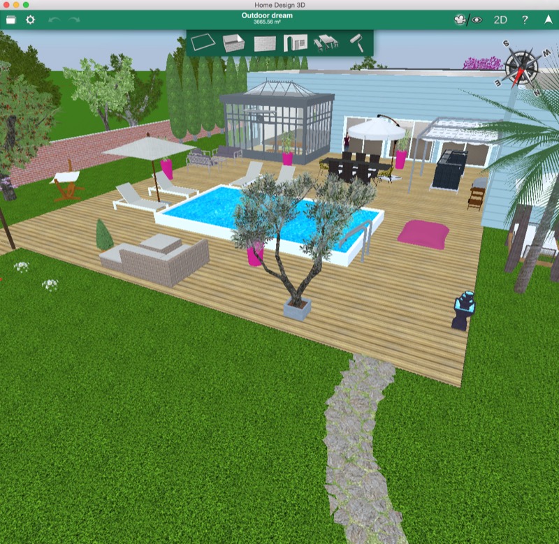  Home  Design  3D  Outdoor  Garden  Mac App f r den Garten