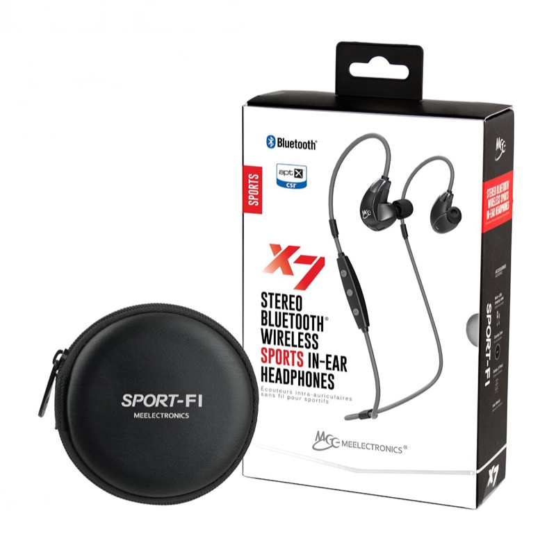 Meelectronics X7 Bluetooth-Sportkopfhörer: InEars mit gutem Preis-Leistungs-Verhältnis