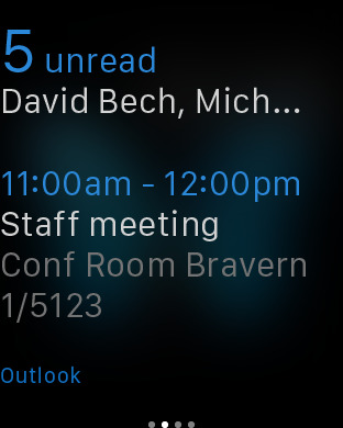 Outlook: Microsoft bringt E-Mails auf die Apple Watch