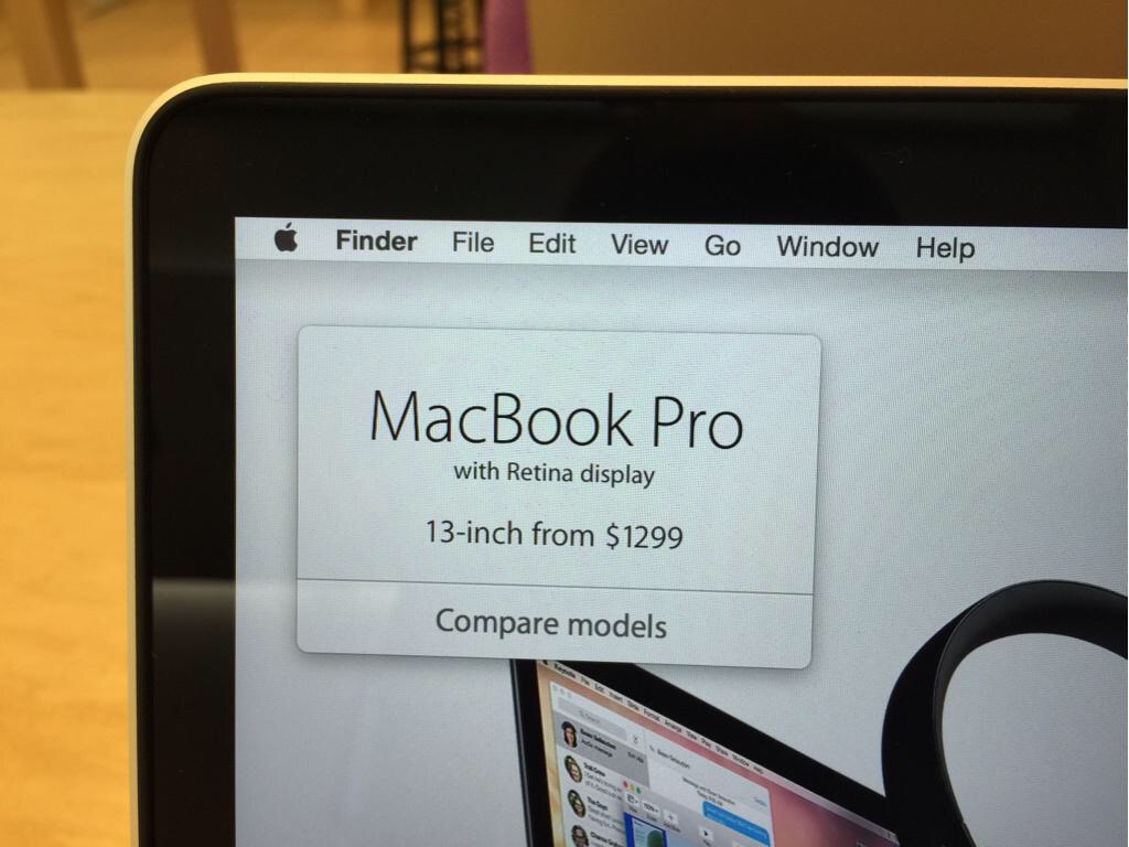 ipad schilder apple store