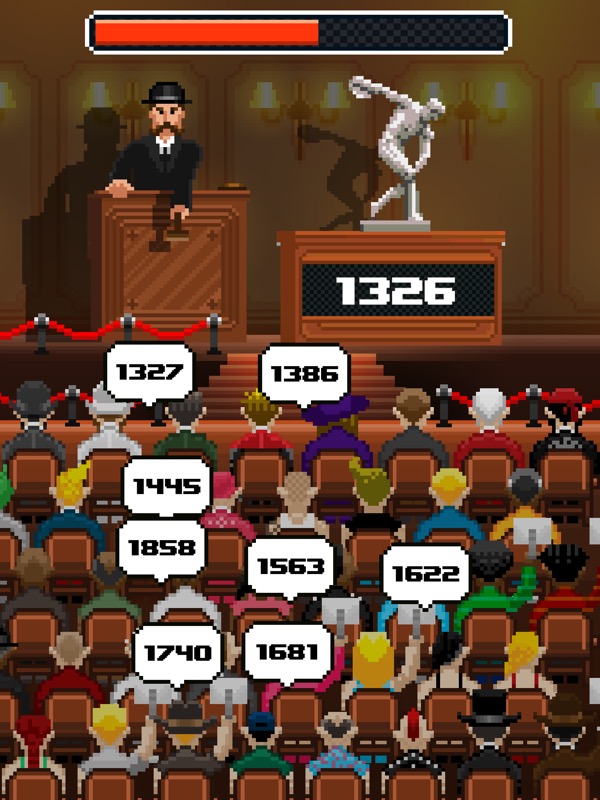 Auctioneer: Witziges Highscore-Spiel um das höchste Gebot eines Auktionshauses