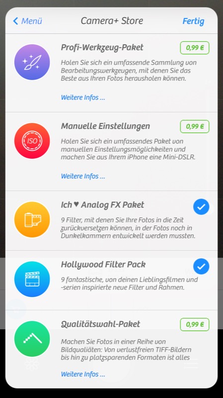 Camera+: Tap Tap Tap veröffentlicht kostenlose Version der beliebten Kamera-App