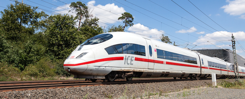 German High-Speed Train ICE