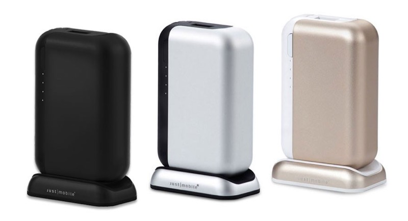 Just Mobile TopGum: Innovativer 6.000 mAh-Akku mit Dock und Ladekabel samt Verlosung