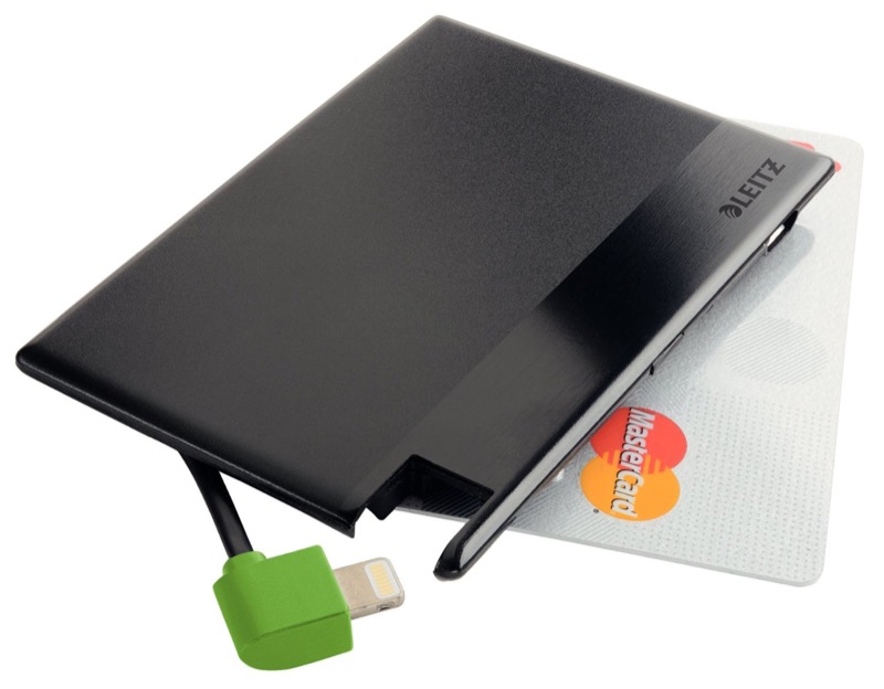 Leitz Complete Powerbank: Mobiler Akku im Kreditkartenformat