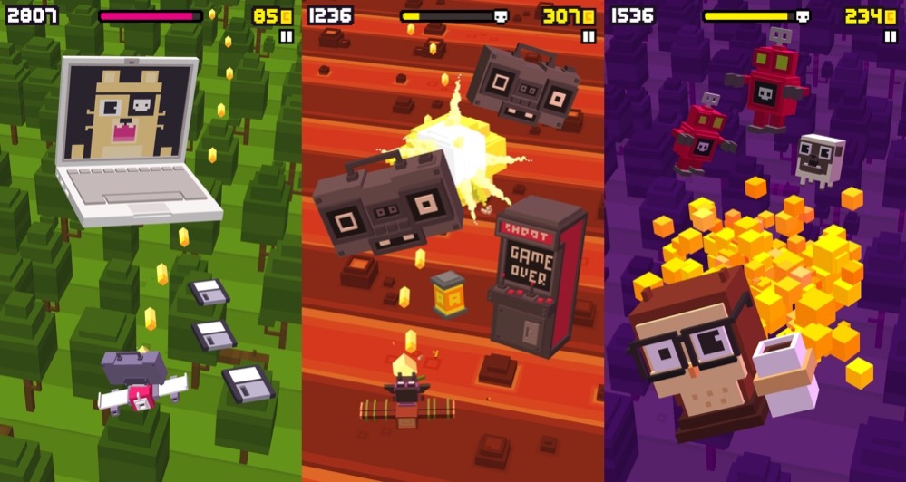 Shooty Skies: Neues Gratis-Spiel von den Erfindern von Crossy Roads