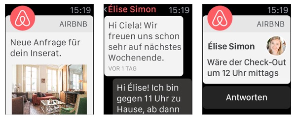 airbnb apple watch