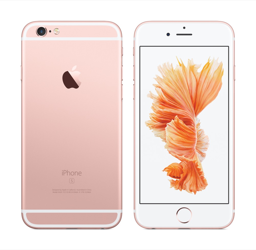 iPhone 6s rosegold