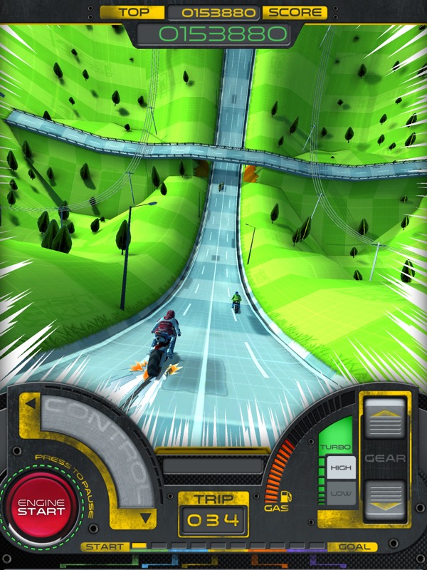 Moto RKD Dash: Rasanter Arcade-Racer mit einem PS-starken Motorrad