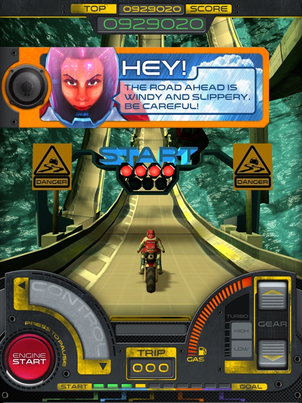 Moto RKD Dash: Rasanter Arcade-Racer mit einem PS-starken Motorrad