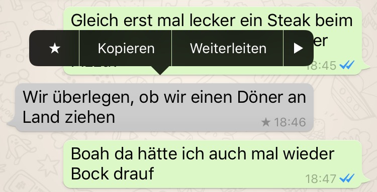 WhatsApp Messenger bekommt Favoriten-Funktion für Nachrichten