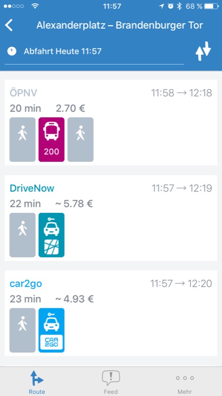 Ally: Kostenlose Nahverkehrs-App bietet Dienst für viele deutsche Großstädte an