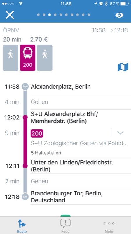 Ally: Kostenlose Nahverkehrs-App bietet Dienst für viele deutsche Großstädte an