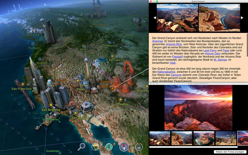 Die Welt entdecken: „Erde 3D – Wunderbarer Atlas“ für Mac und iPad nur je 99 Cent