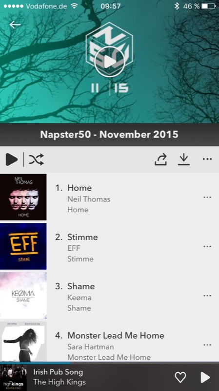 Drei Monate Napster für 1 Euro: Alternative zu Spotify & Apple Music?
