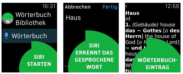 PONS Woerterbuch Bibliothek
