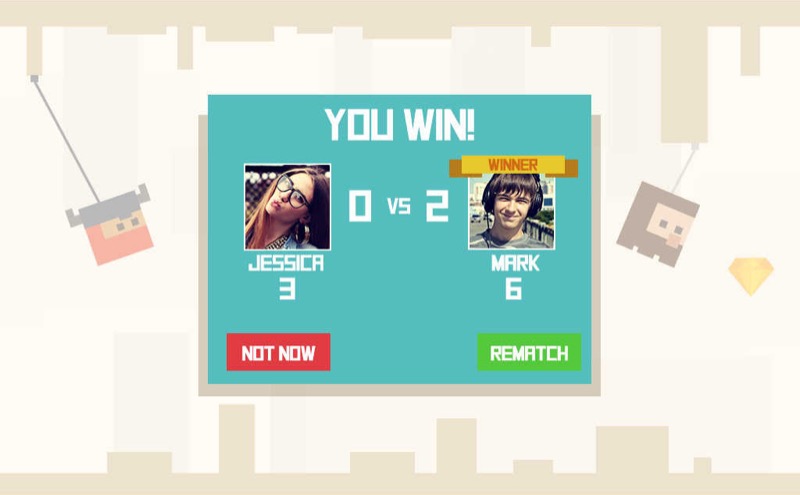 Spider Square: Mit einer kleinen Spinne Tarzan-ähnlich durch die Lüfte schwingen