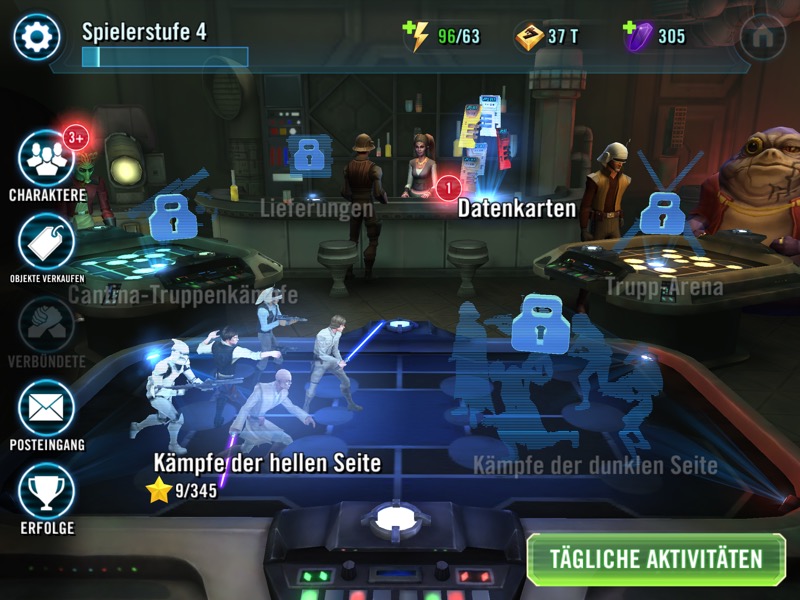 Star Wars – Galaxy of Heroes: Die dunkle Seite der Macht setzt auf Freemium