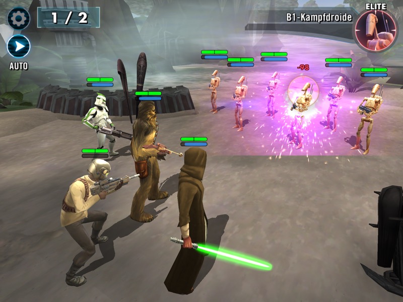 Star Wars – Galaxy of Heroes: Die dunkle Seite der Macht setzt auf Freemium