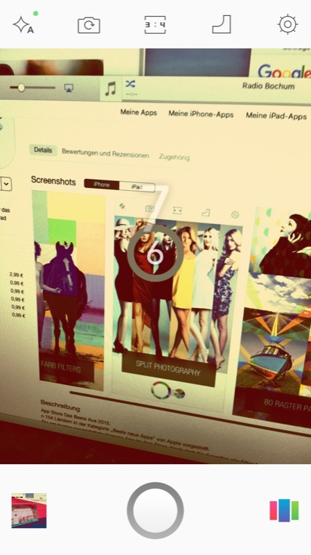 Colorburn: Apples Gratis-App der Woche liefert 1.000 Foto-Filter