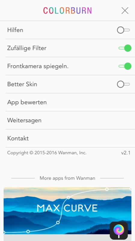 Colorburn: Apples Gratis-App der Woche liefert 1.000 Foto-Filter